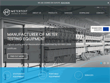 Tablet Screenshot of meter-test-equipment.com